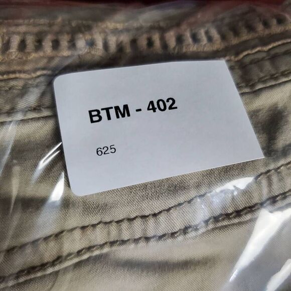 Maurices Khaki Casual Pants Women’s Size 9/10 Mid Rise Beige Stretch Trousers - Picture 7 of 7